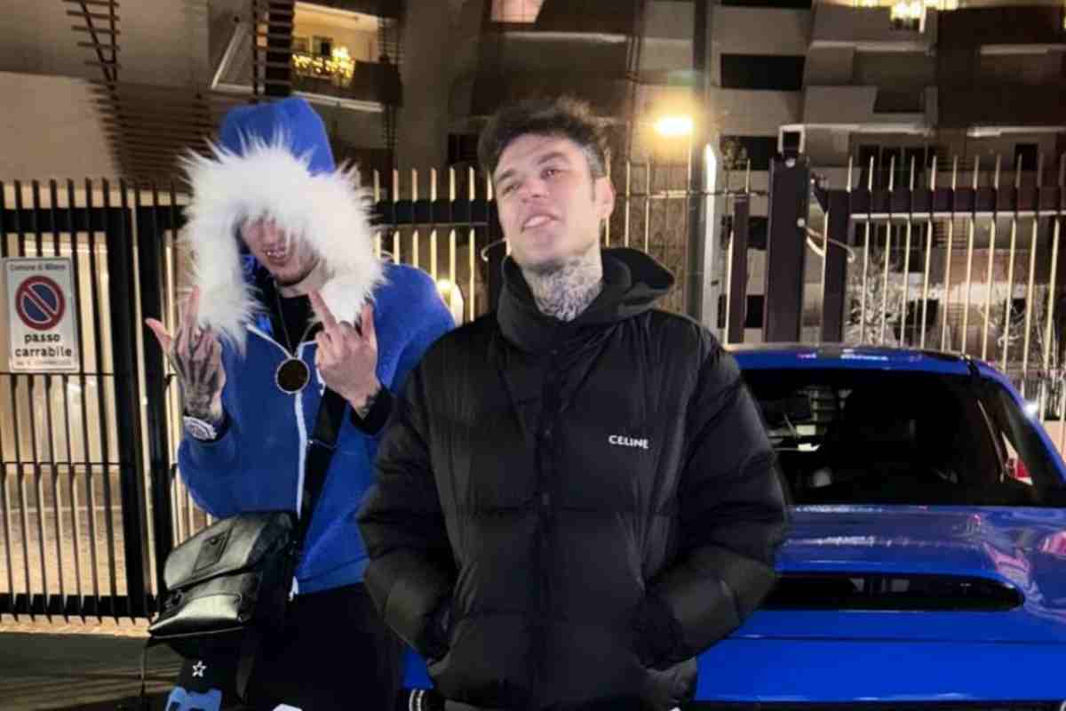 Fedez in compagnia di rondodasosa