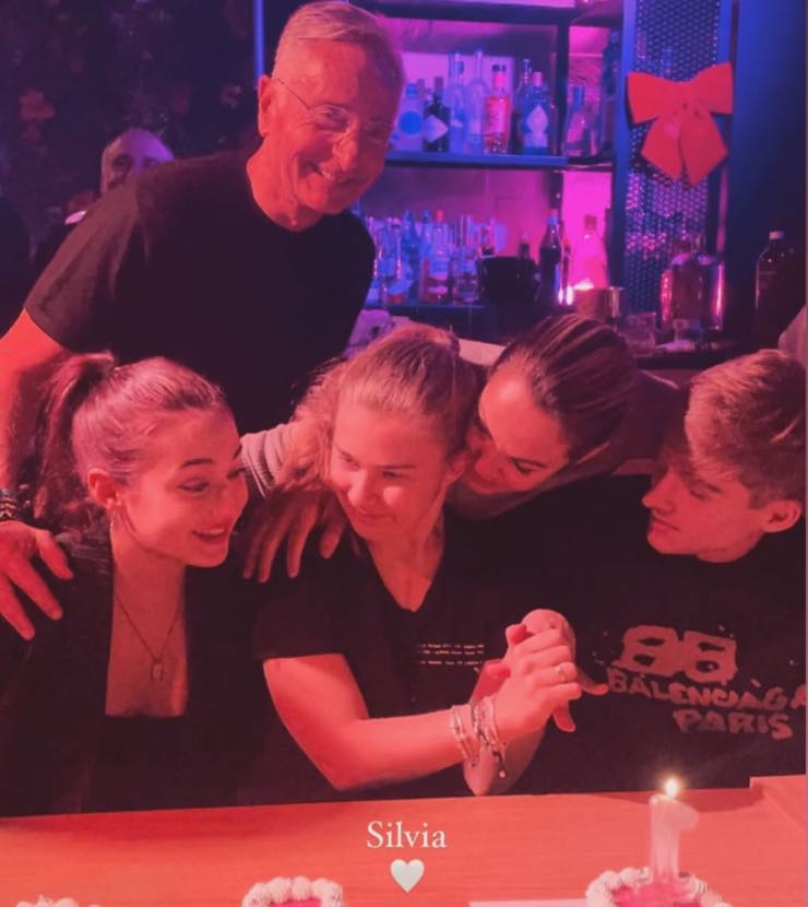 Paolo Bonolis e Sonia Bruganelli sui social