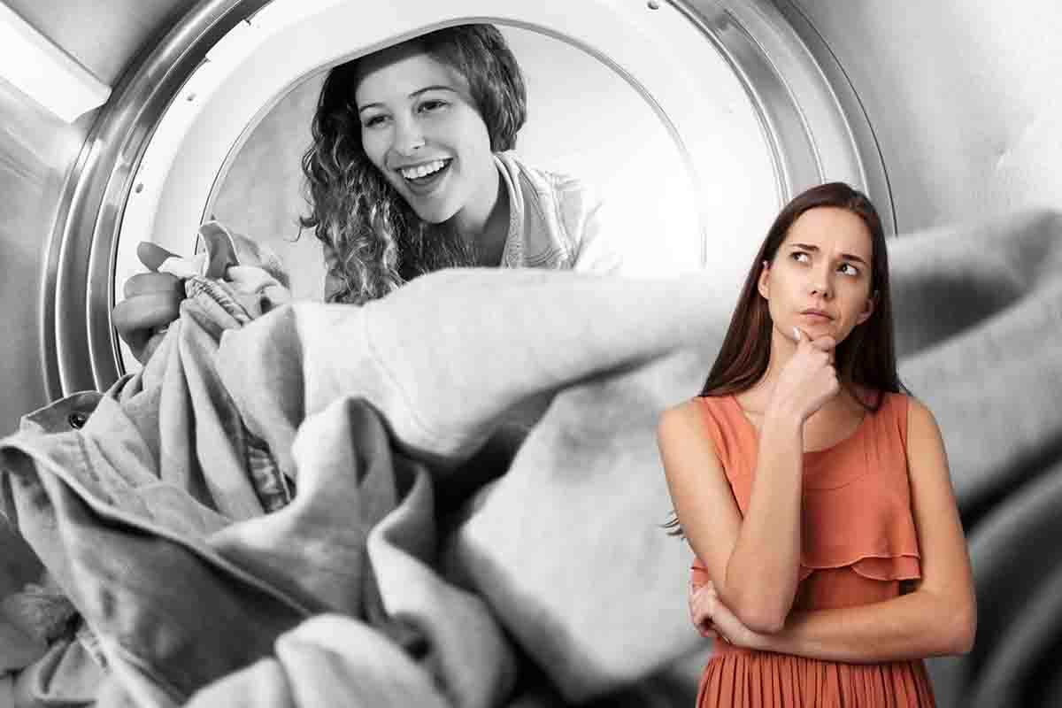 trucco formidabile per asciugare i panni senza asciugatrice