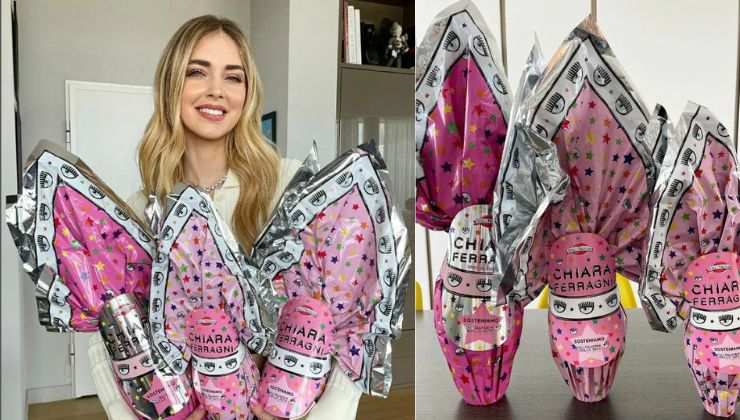 chiara ferragni uova di pasqua
