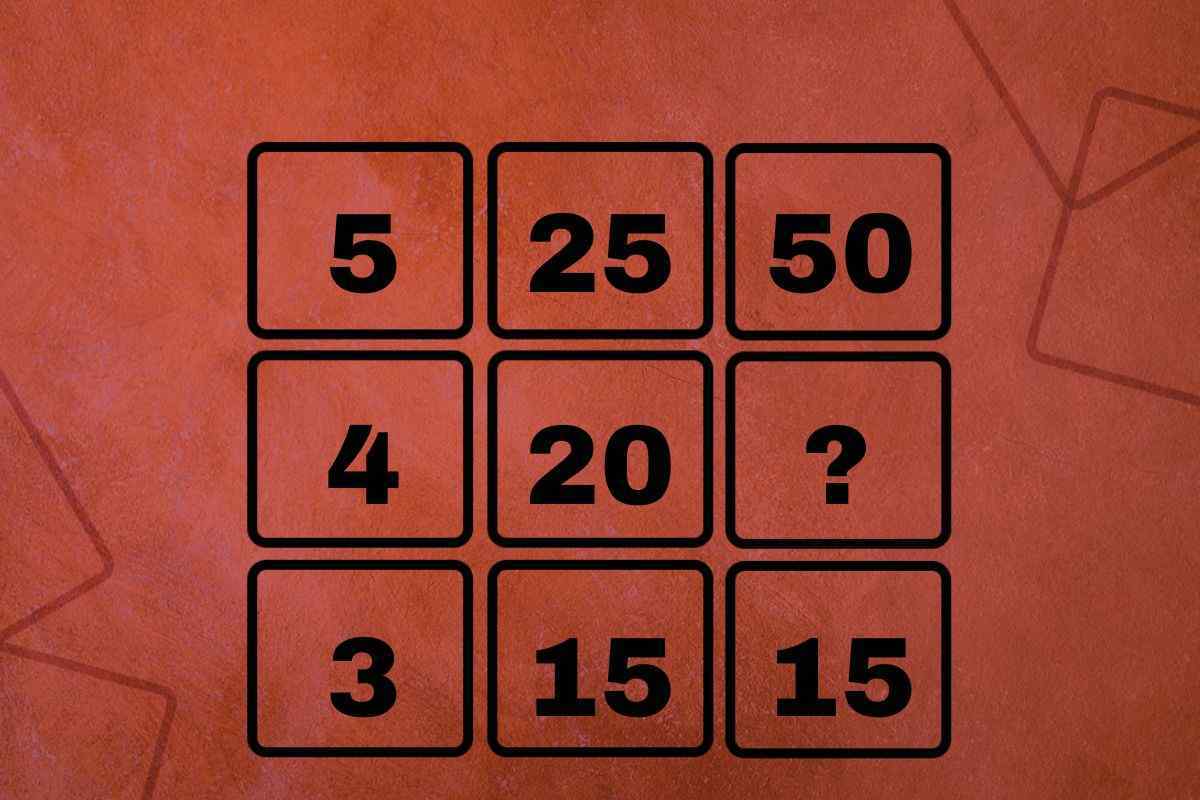 test matematico esperti