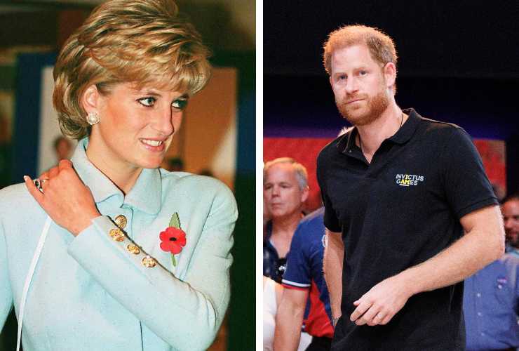 Harry il ricordo di Diana