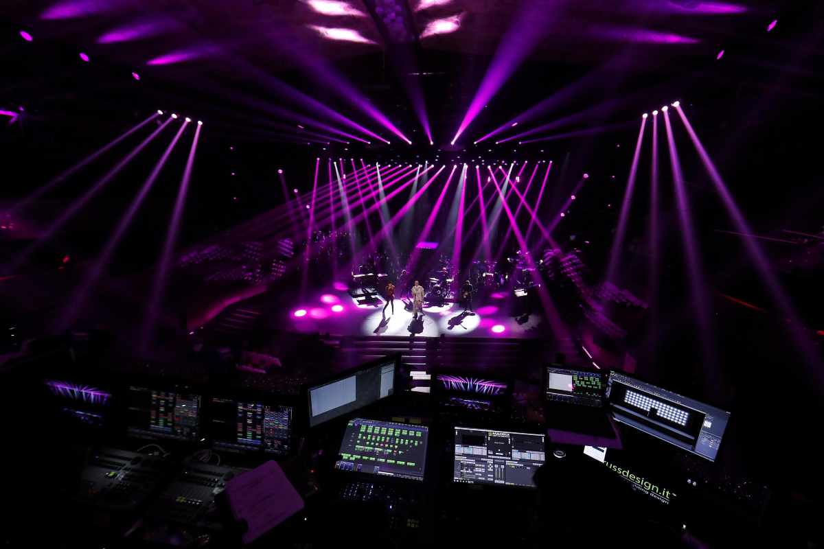 famosa Caduta Festival di Sanremo