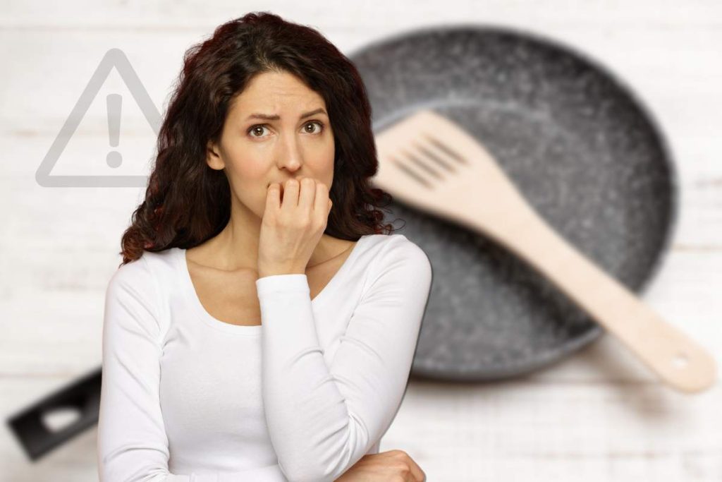 Padelle antiaderenti rischi