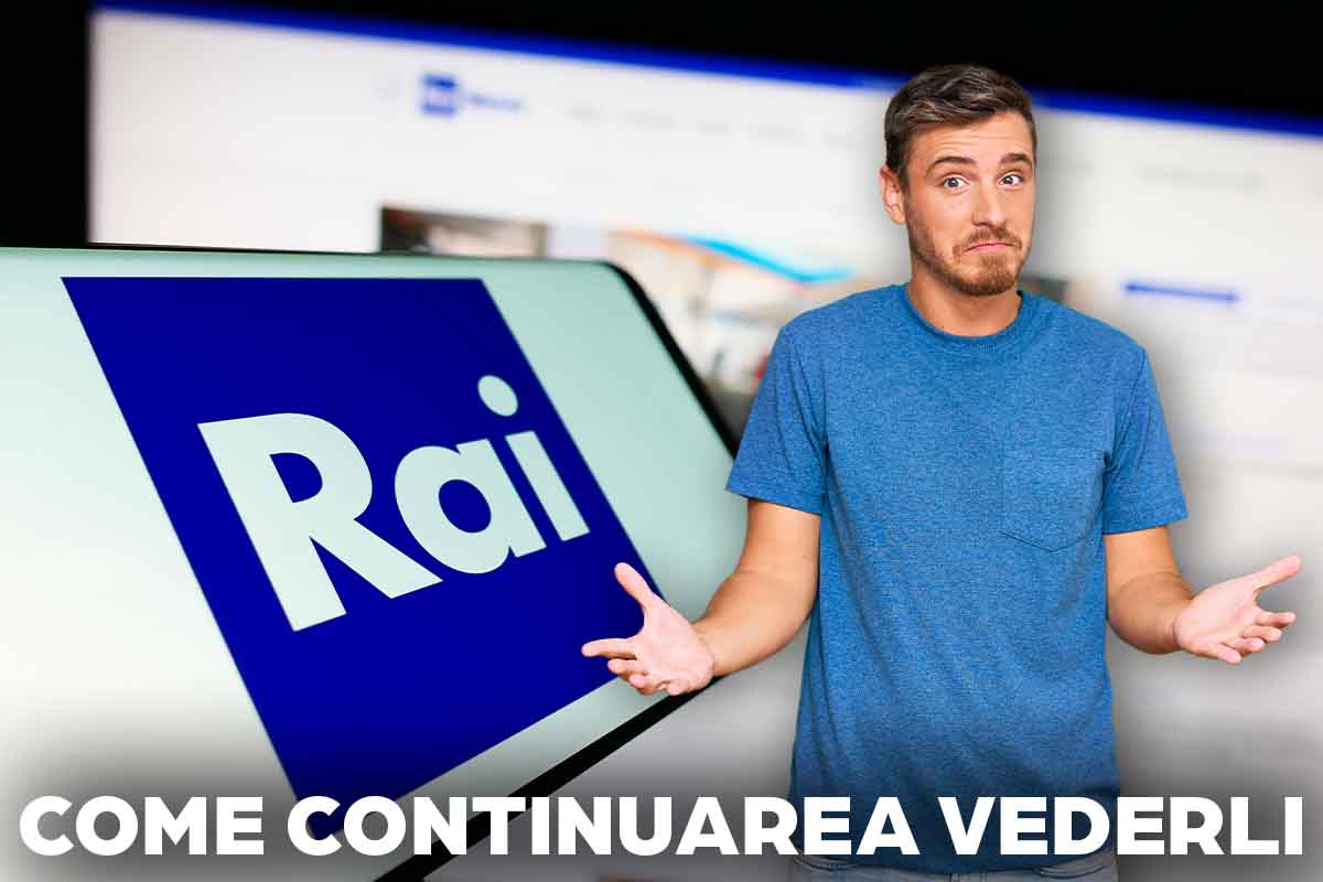 non vedrai più la Rai se non fai questo