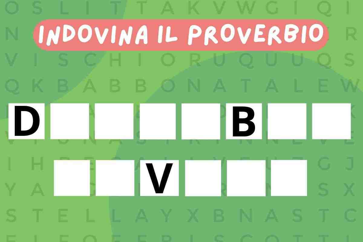 test frase proverbio